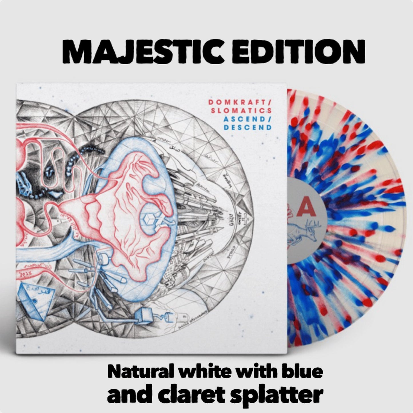 Domkraft/Slomatics - Ascend/Descend - Majestic Mountain Records