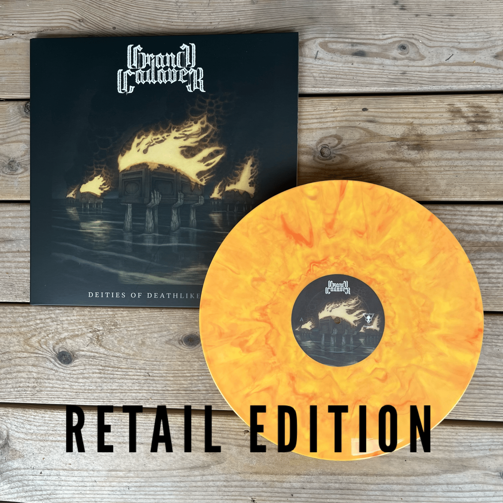 Grand Cadaver - Deities Of Deathlike Sleep (1xLP Gatefold) - Majestic Mountain Records