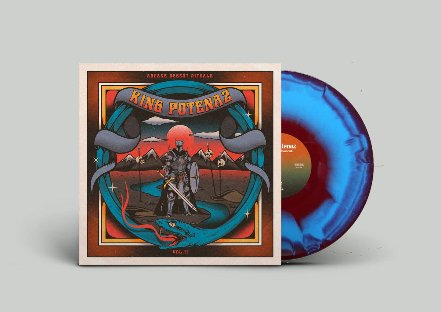 King Potenaz - Arcane Desert Rituals Vol 2 - Majestic Mountain Records