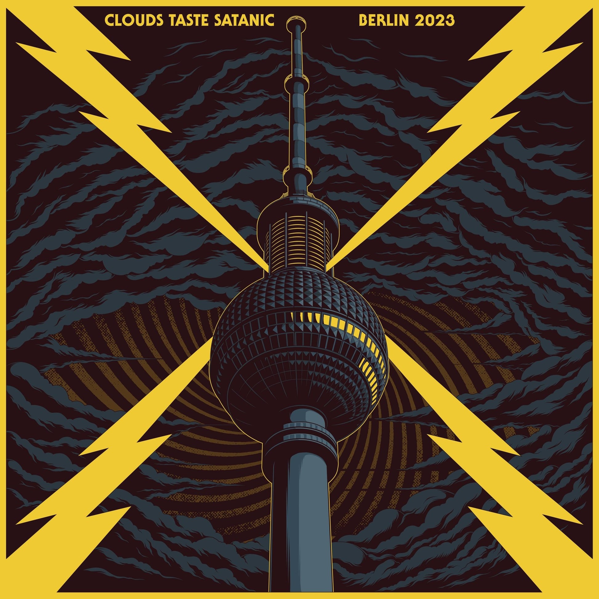 Clouds Taste Satanic - Berlin 2023 (pre - order) - Majestic Mountain Records