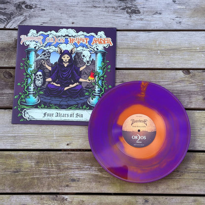Four Altars of Sin (4-way split) with Kaiser, Doomherre, Hexjakt and Ordos (In stock and shipping!) - Majestic Mountain Records