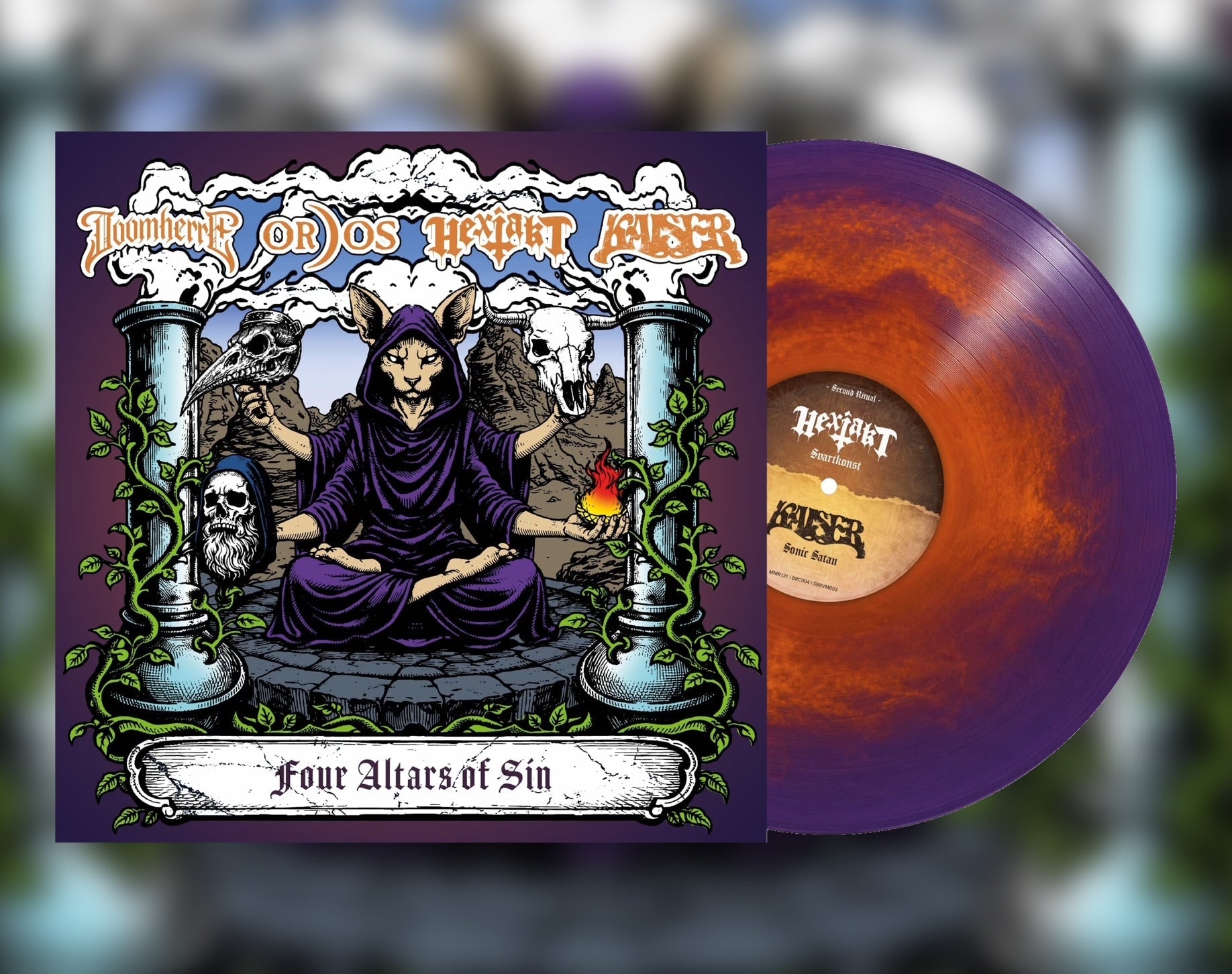 Four Altars of Sin (4-way split) with Kaiser, Doomherre, Hexjakt