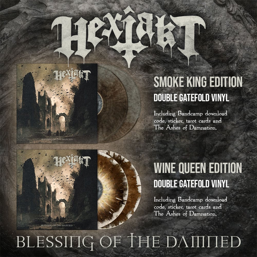 Hexjakt - Blessing of the Damned (2xLP) (pre - order) - Majestic Mountain Records