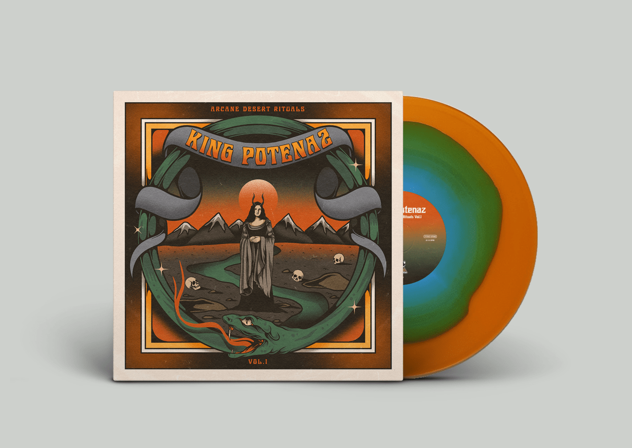 King Potenaz - Arcane Desert Rituals Vol 1 (PRE - ORDER) - Majestic Mountain Records