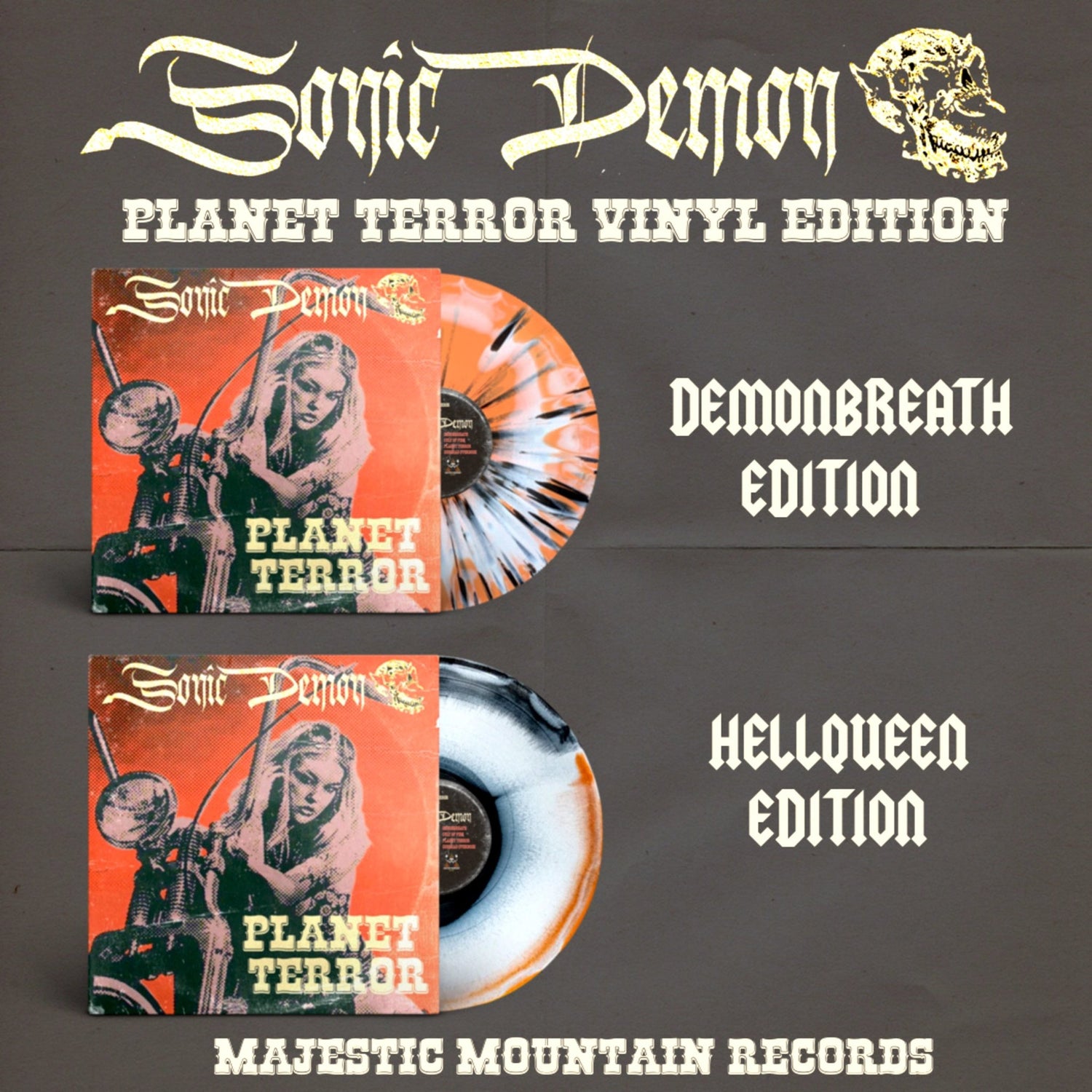 Sonic Demon - Planet Terror - Majestic Mountain Records